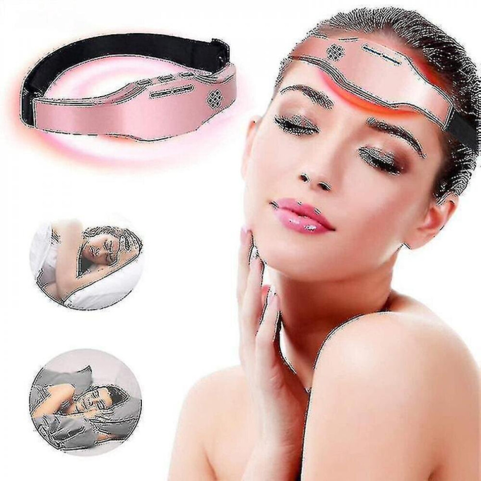 Hkhbjs Electric Head Massager Scalp Massage Sleep Instrument Stress Relief Relaxation Low-Frequency Pulse