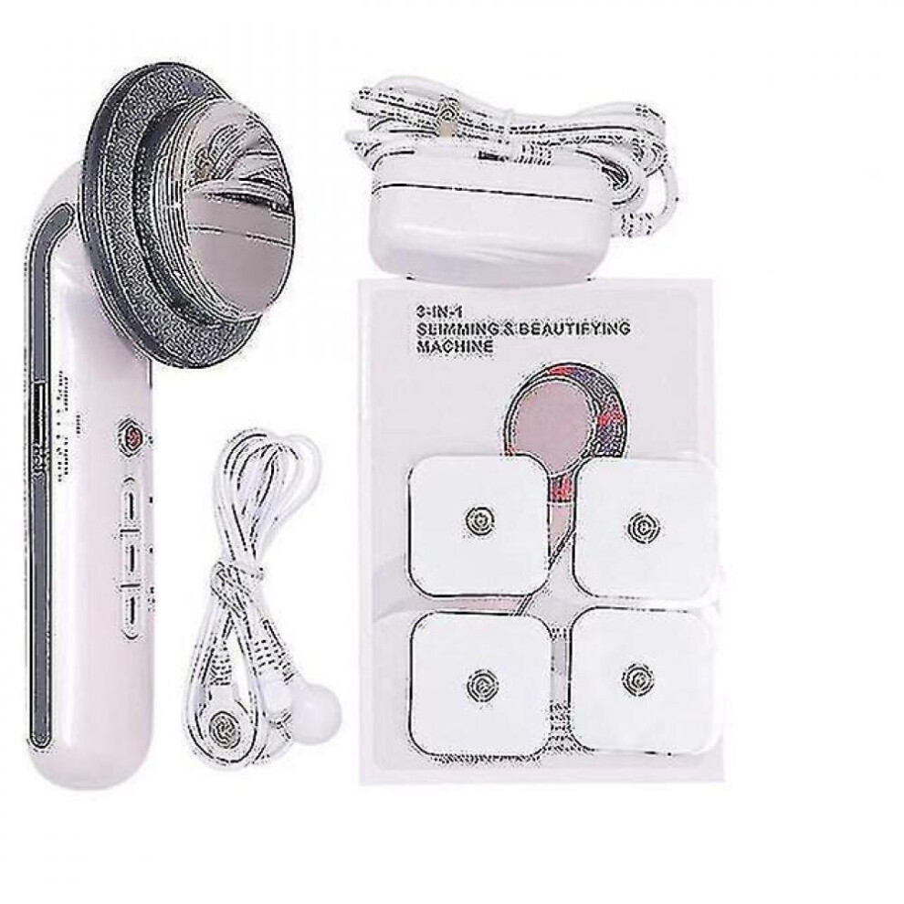 Hkhbjs 3 In 1 Face Lifting - Infrared Ultrasonic Body Massager Device(Eu No Box)