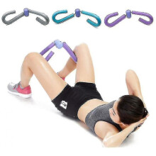 Grey Fitness Beauty Leg Clamp Leg Clamp Stovepipe Tension Device Multifunctional Folding Stovepipe