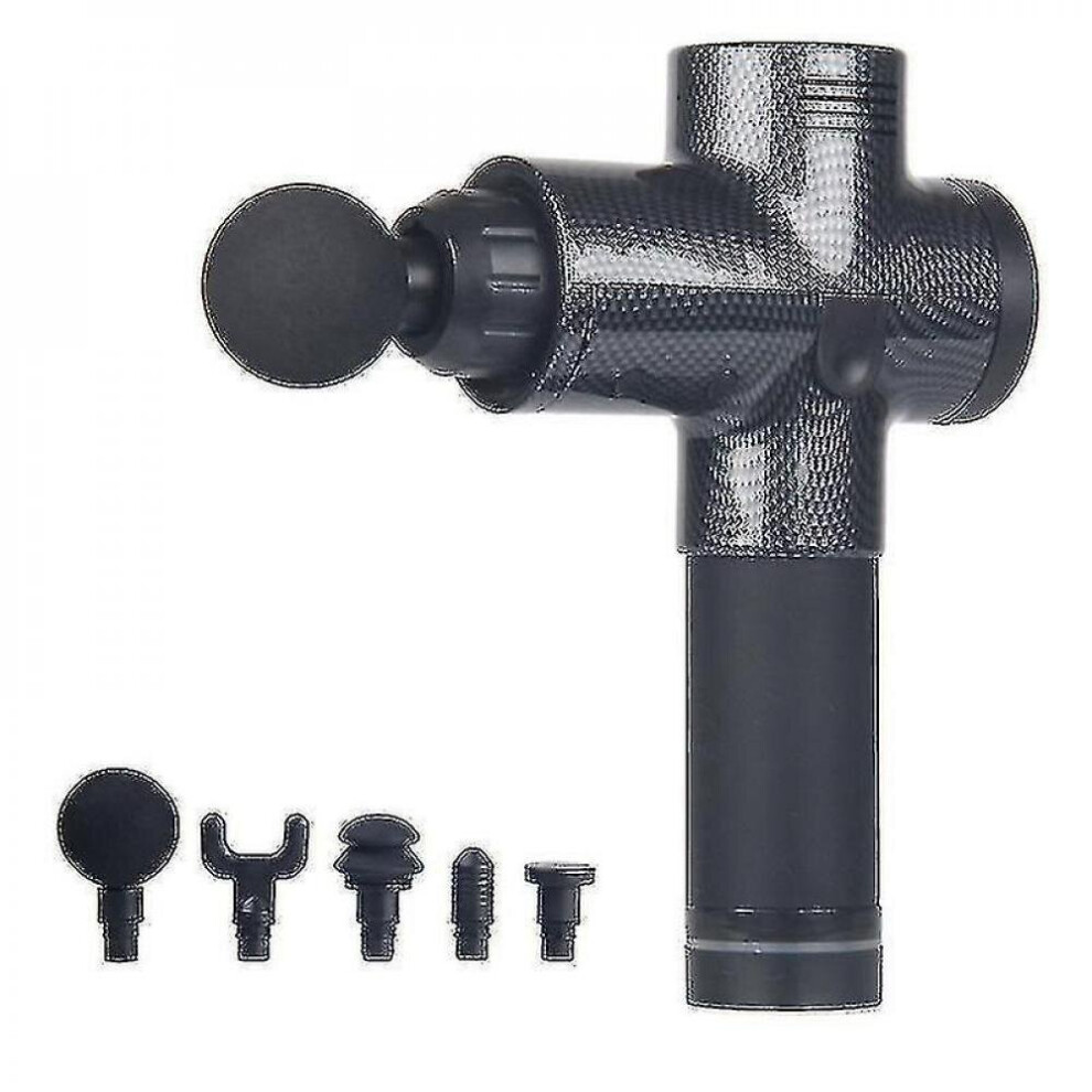 Hkhbjs Gray Massager H-Held Percussion Massage Gun 25.2V 30-Speed(European Regulations)
