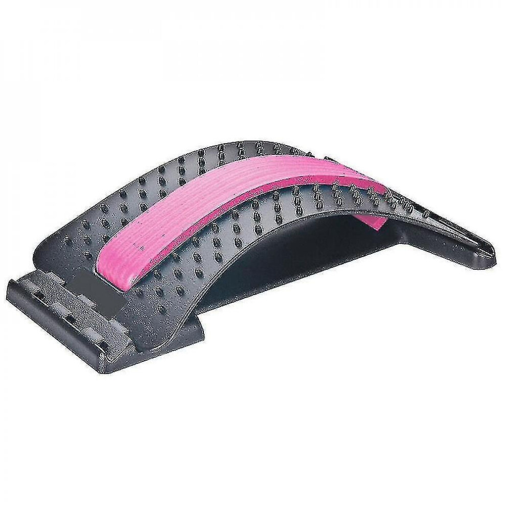 Hkhbjs (Pink)Back Massager Massage Tools Massageador Spine Pain Relief