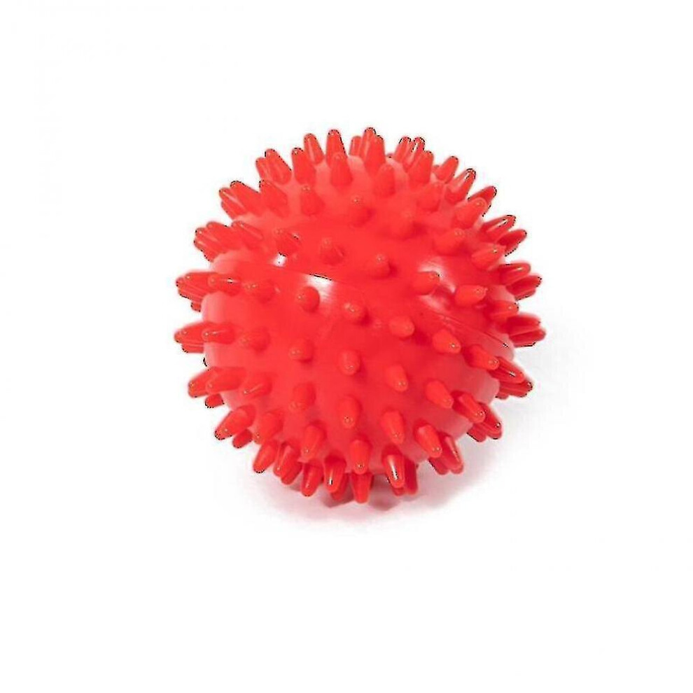 Hkhbjs Red 2 Pack Spiky Massage Balls Foot Back Muscles Trigger Point Therapy(Red)