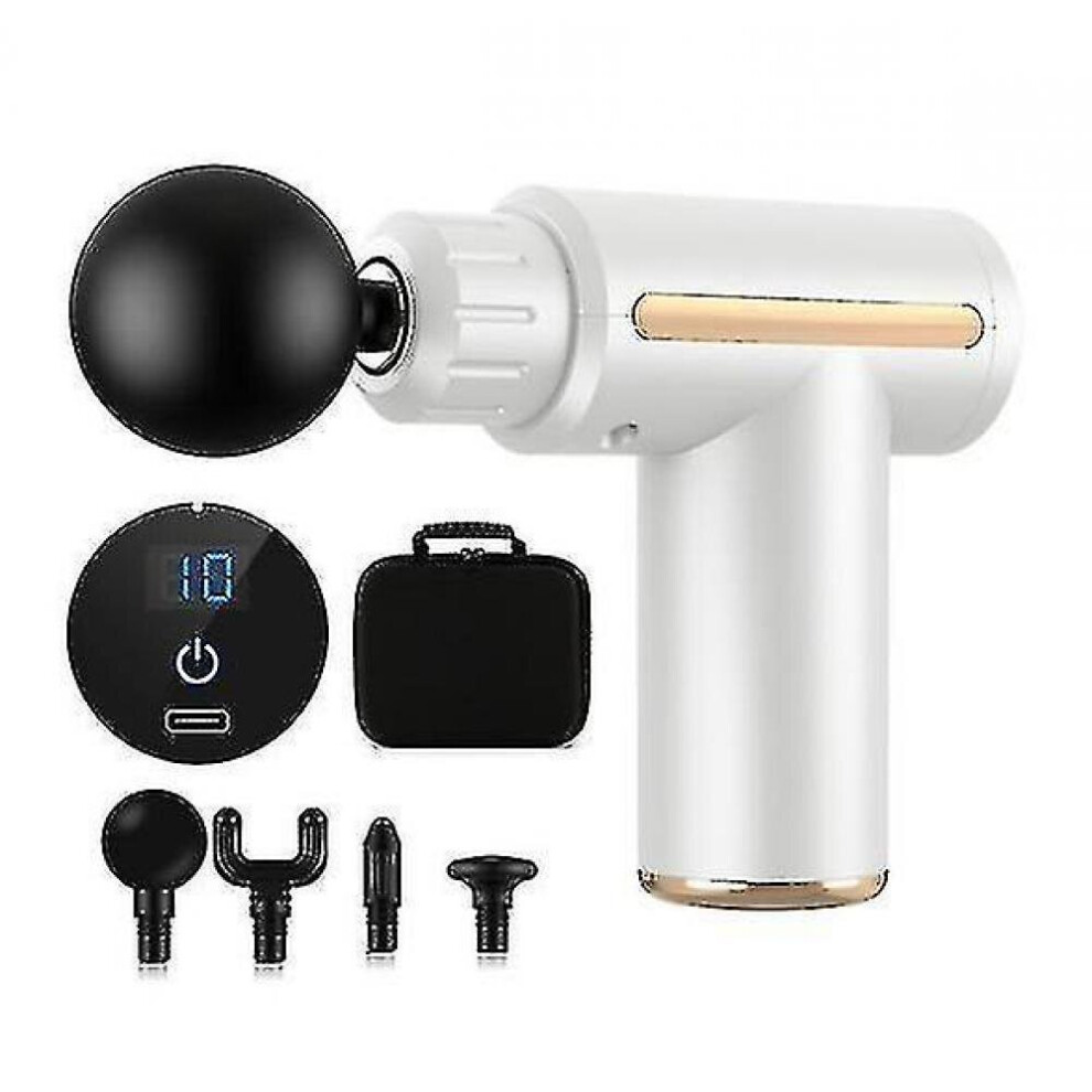 Hkhbjs White Health Manager Massage Gun Massager Muscle Relax Body Relaxation Color