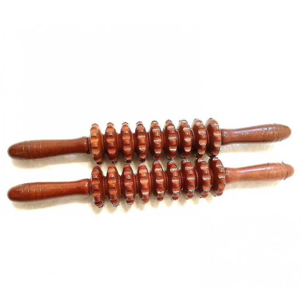 Hkhbjs Wood Massager Roller Handheld Cellulite Blasters Massage Trigger 2Pcs