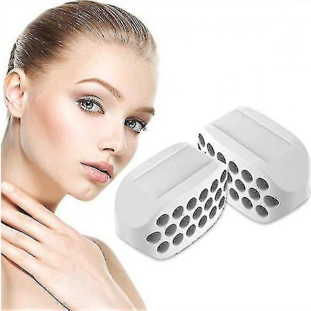 Hkhbjs 2Pcs Jaw Exerciser Jaw Line Toner Double Chin Reducer Eliminator Chisell Jawline Exercise Color