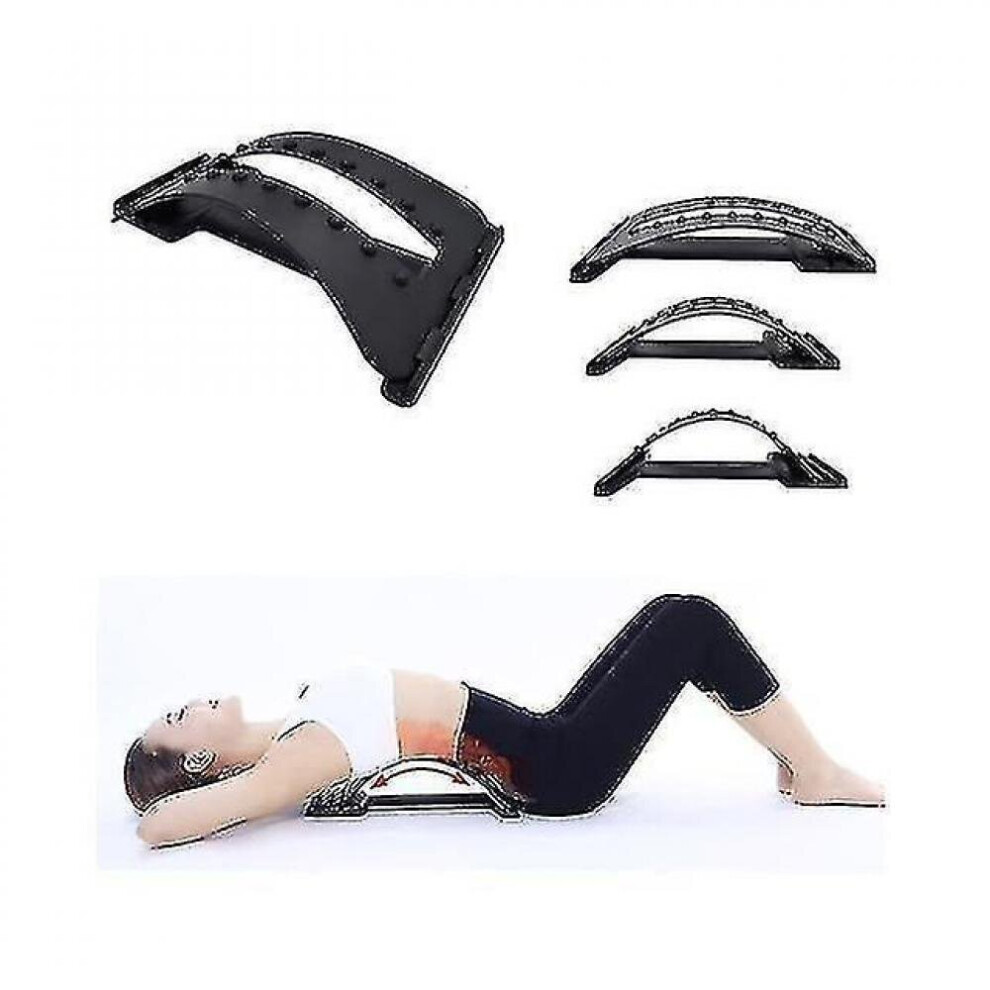 Hkhbjs Stretch Equipment Back Massager Stretcher Fitness Lumbar Support Relaxation(Ordinary Version)