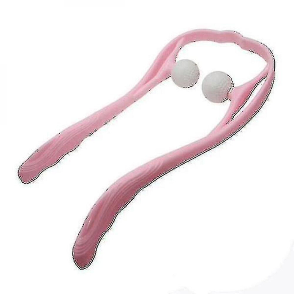 Hkhbjs Pink For Neck Control Roller Relief Fatigue Massage(Pink)