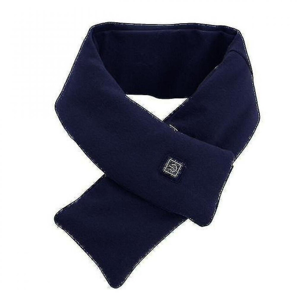Hkhbjs Heated Scarf Neck Heating Pad Rechargeable Electric Heated Neck Wrap Heat Therapy Grey For Soreness