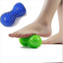 Pvc Stress Relief Body Hand Foot Spiky Fitness Ball(pueple)