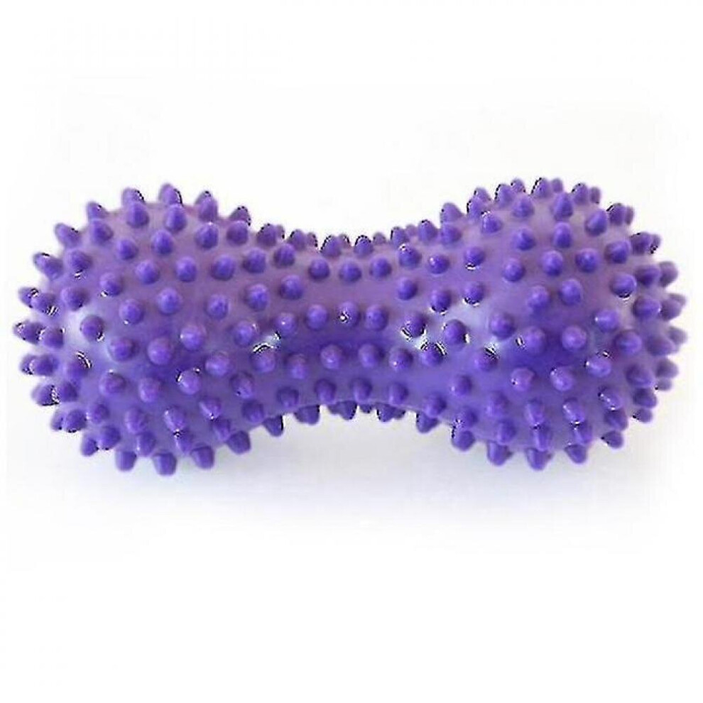 Hkhbjs Purple Peanut Massage Ball Fitness Sport Yoga Ball - Relieve Body Stress(Purple)