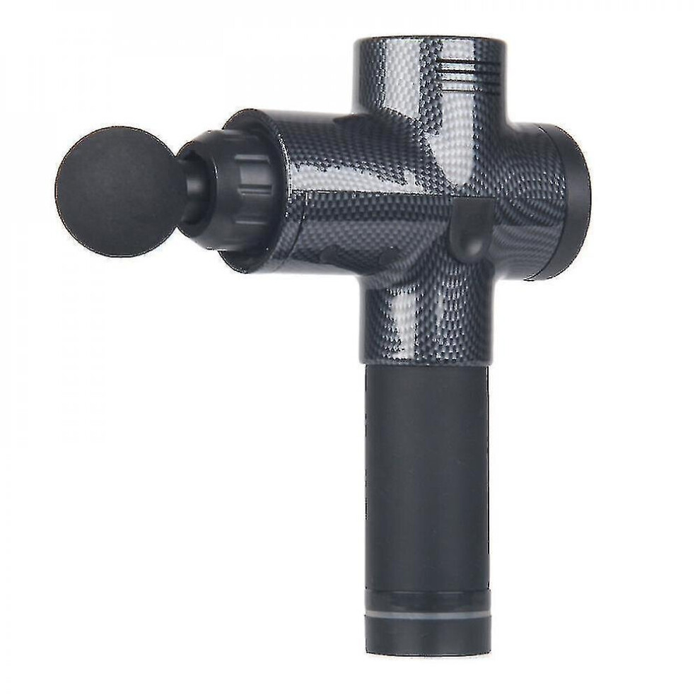 Hkhbjs Massager Hand-Held Percussion Massage Gun 12.6V (Us Standard)(Black Gray)