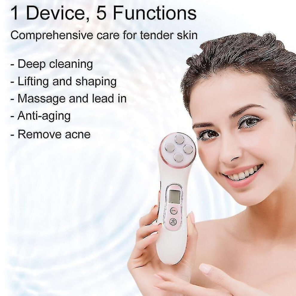 Hkhbjs Radio Frequency Beauty Led Photon Rejuvenation Massager For Face Home Spa|Home Use Beauty Devices