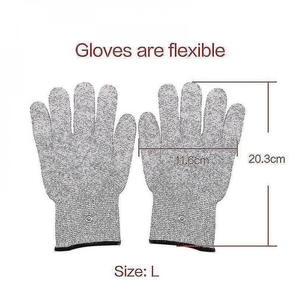 Hkhbjs Silver Fiber Conductive Massage Electrode Physiotherapy