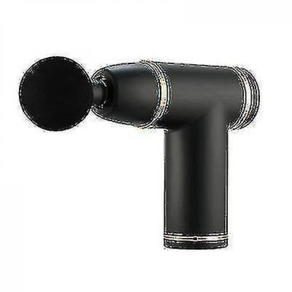 Hkhbjs Black Mini Handheld Deep Muscle Relaxation Quiet Electric Massager