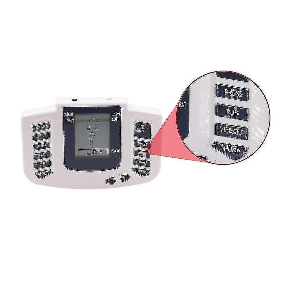Hkhbjs Electrical Muscle Relax Stimulator Therapy, Massager 16 Pads Pulse Tens(English Machine)