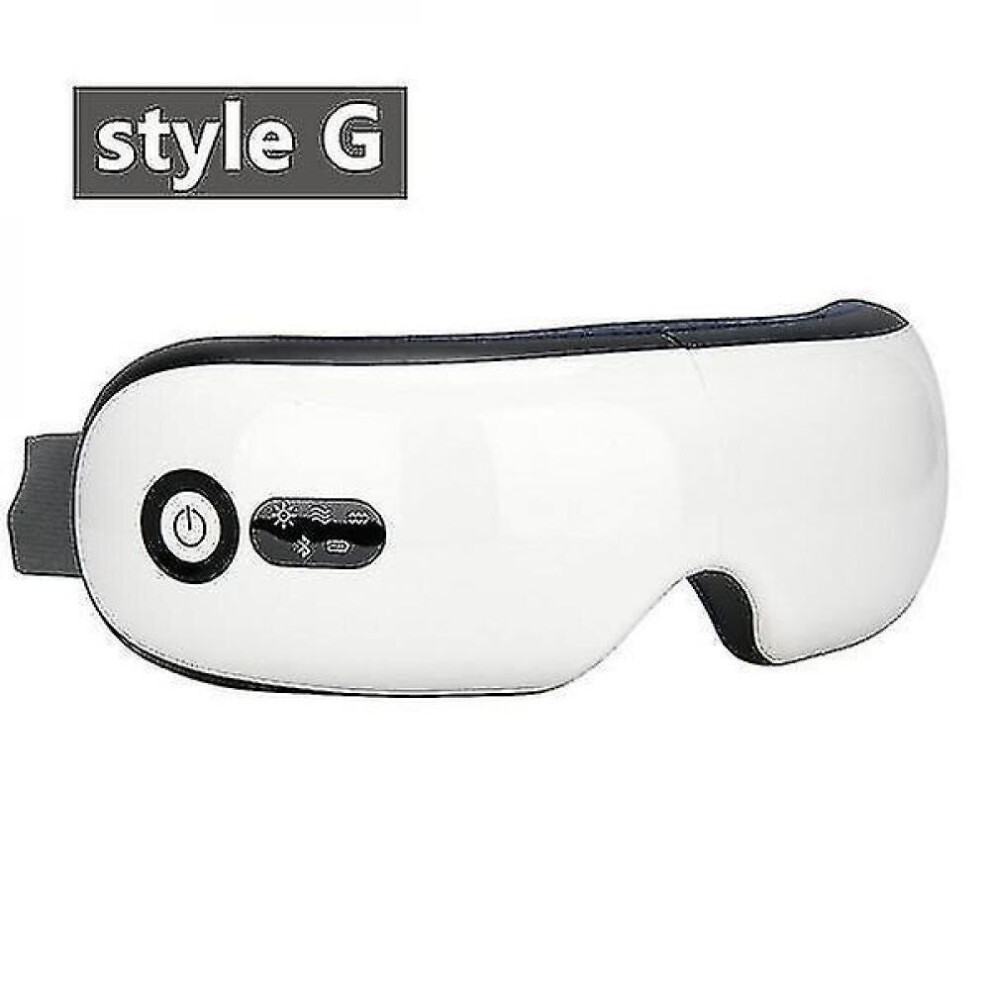 Hkhbjs White 6D Intelligent Eye Massager For Eye Strain Vibration Massage(White) Redmiter