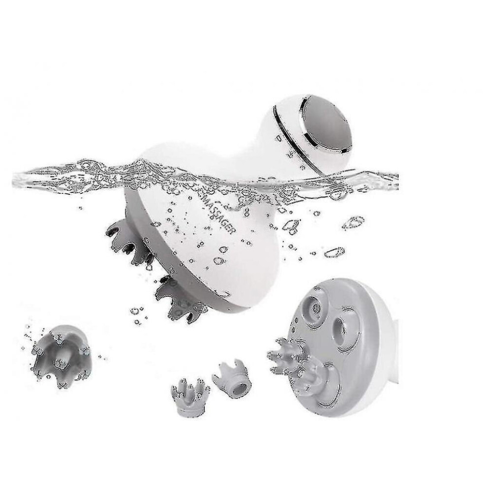 Hkhbjs Portable Head Massager With Kneading 84 Nodes For Deep Relaxation Handheld Head Scratcher To Stress
