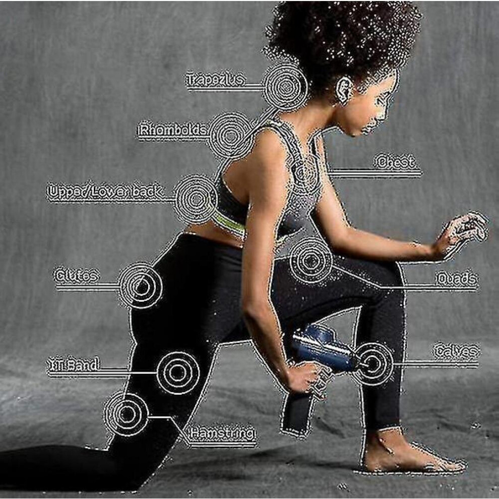 Hkhbjs Sonic Handheld Percussion Massage Gun To Relieve Muscle Soreness And Stiffness