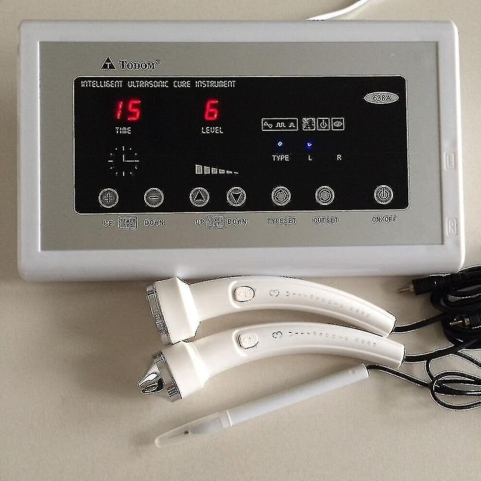 Hkhbjs 638A Ultrasonic Facial Massager, Body Ultrasound Machine For Skin Care Spot,(110V)