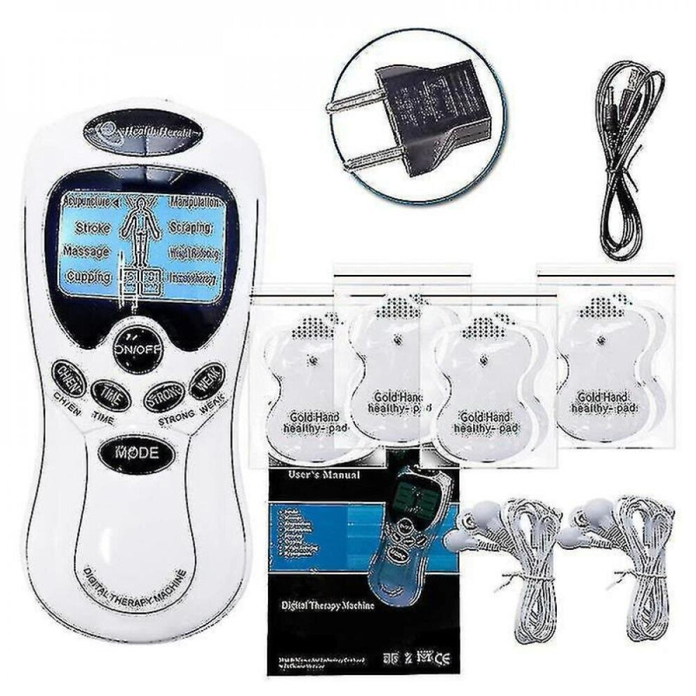 Hkhbjs 8 Models Electric Herald Tens Muscle Stimulator Ems Acupuncture Body Massager
