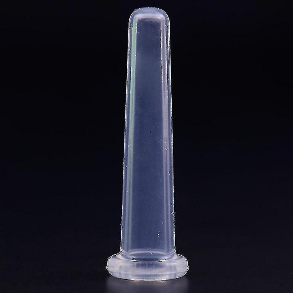 Hkhbjs Mini Silicone Facial Vacuum Cup, Anti Cellulite For Face Neck Back Eyes Massage(Transparent)