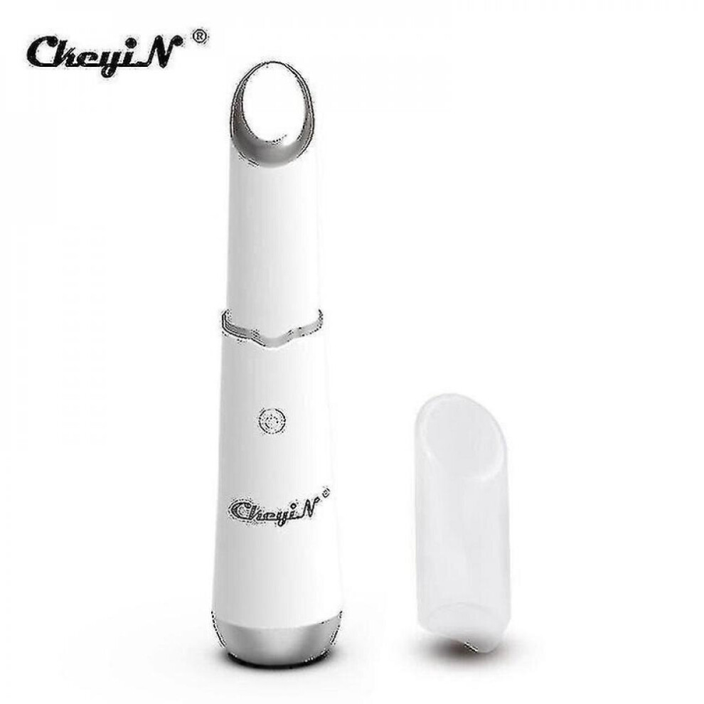 Hkhbjs Dark/White Electrich Eye Massager Roller Circle Wrinkles Led Hot Massage|Home Use Beauty Devices(White)