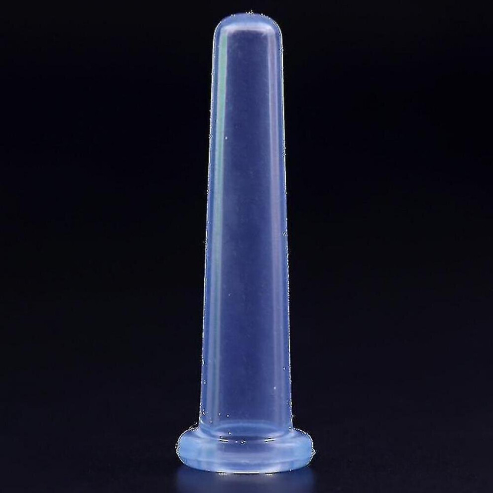 Hkhbjs Blue Mini Silicone Facial Vacuum Cup, Anti Cellulite For Face Neck Back Eyes Massage(Blue)