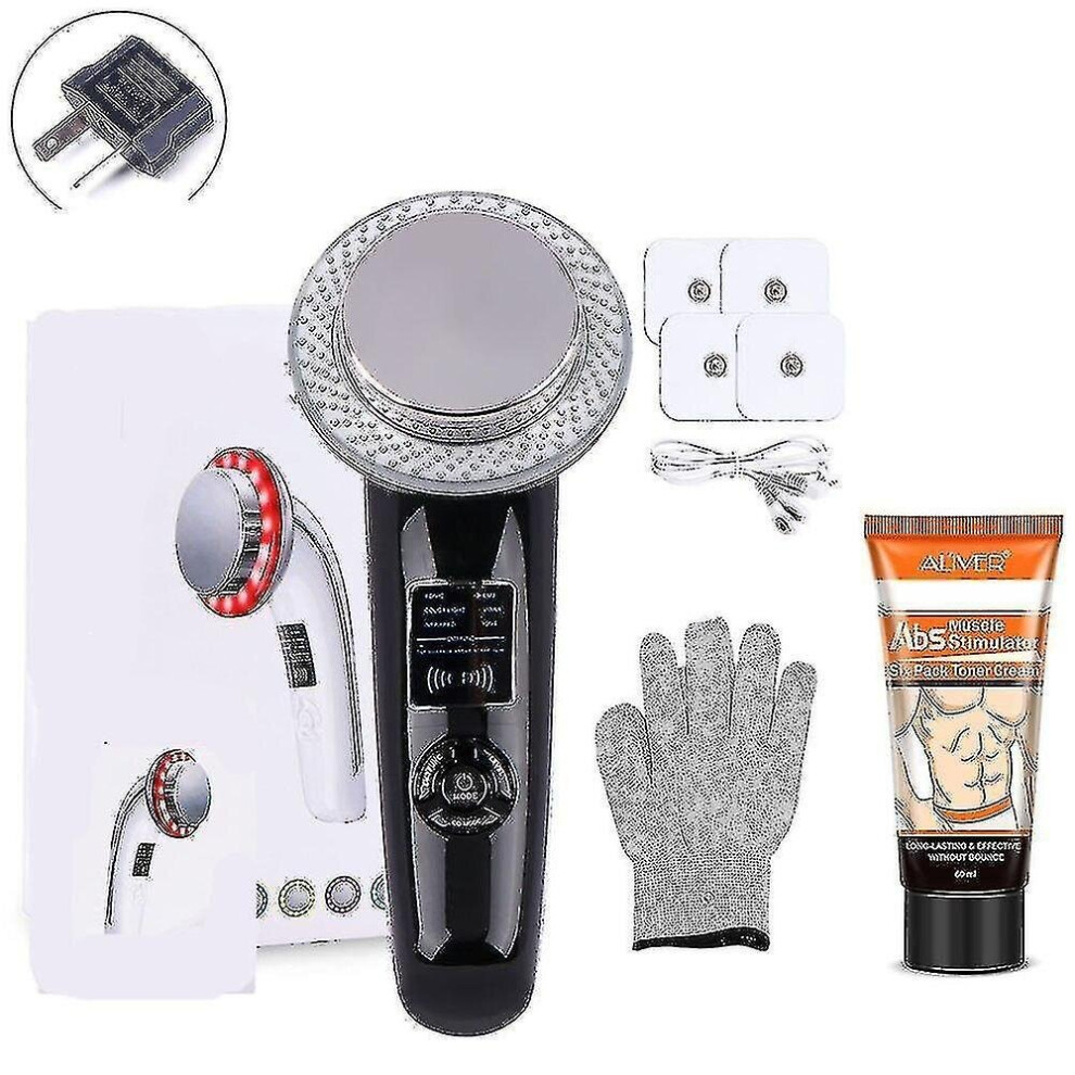 Hkhbjs Cream Body Slimming Massager With 60Ml Ultrasonic Led Cavitation Galvanic