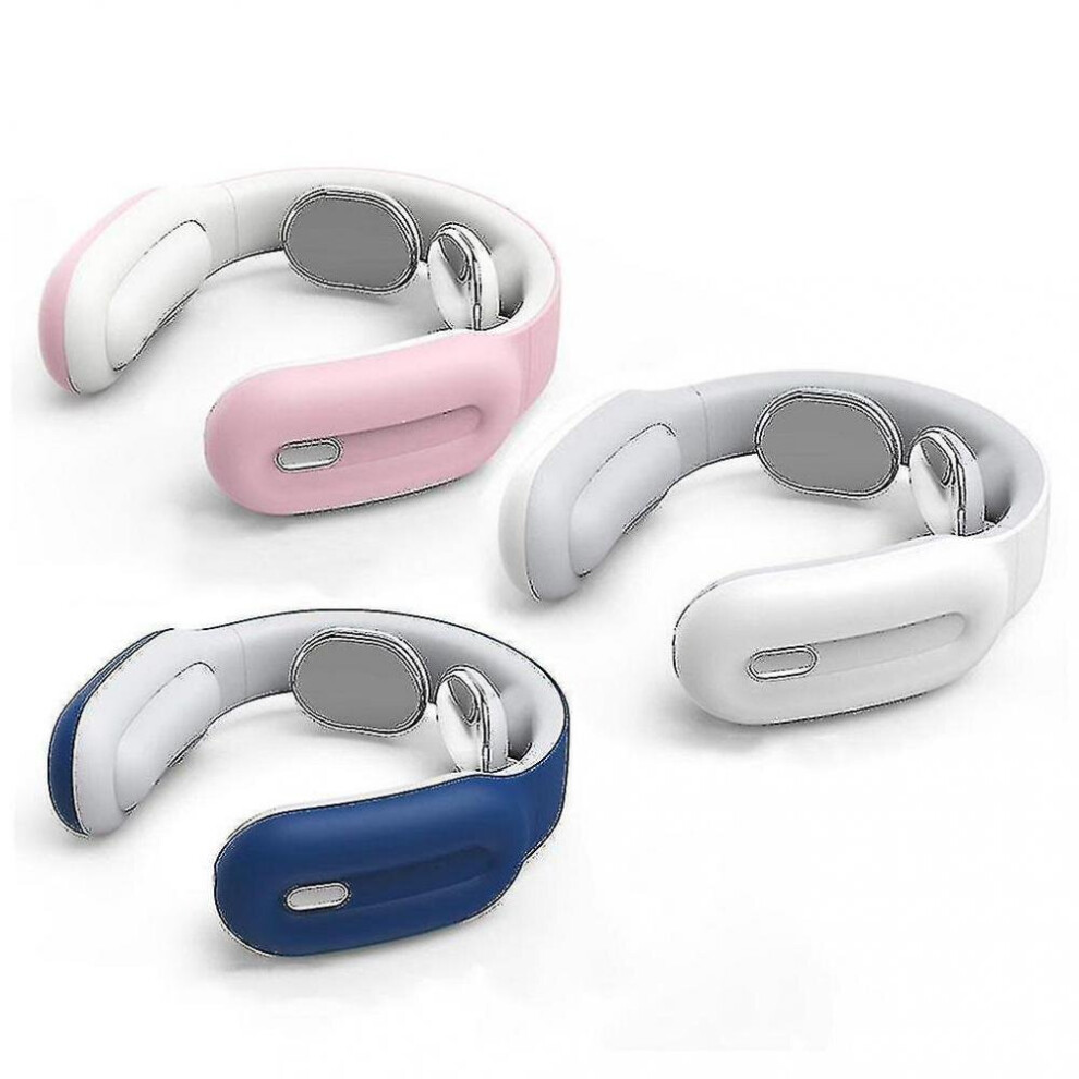 Hkhbjs White Handheld Electric, Pulse Neck Massager, Infrared Therapy Machine(White)