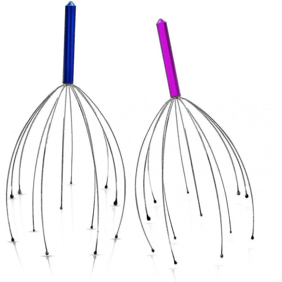 Hkhbjs Scalp Massagers, Handheld Head Massage Tingler,2 Pack, Random Colors