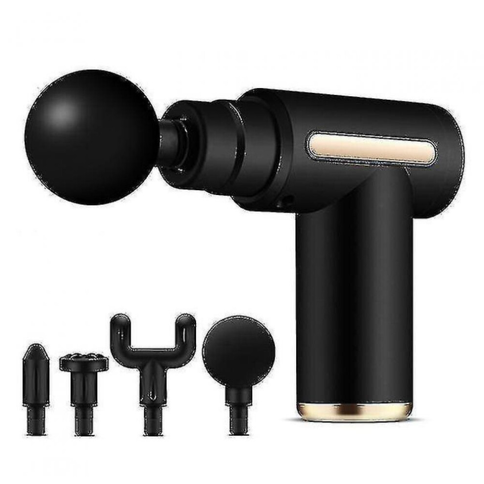 Hkhbjs Type-C Charging Portable Massage Gun Electric Deep Muscle Vibration Relief Fitness Fascia Gun