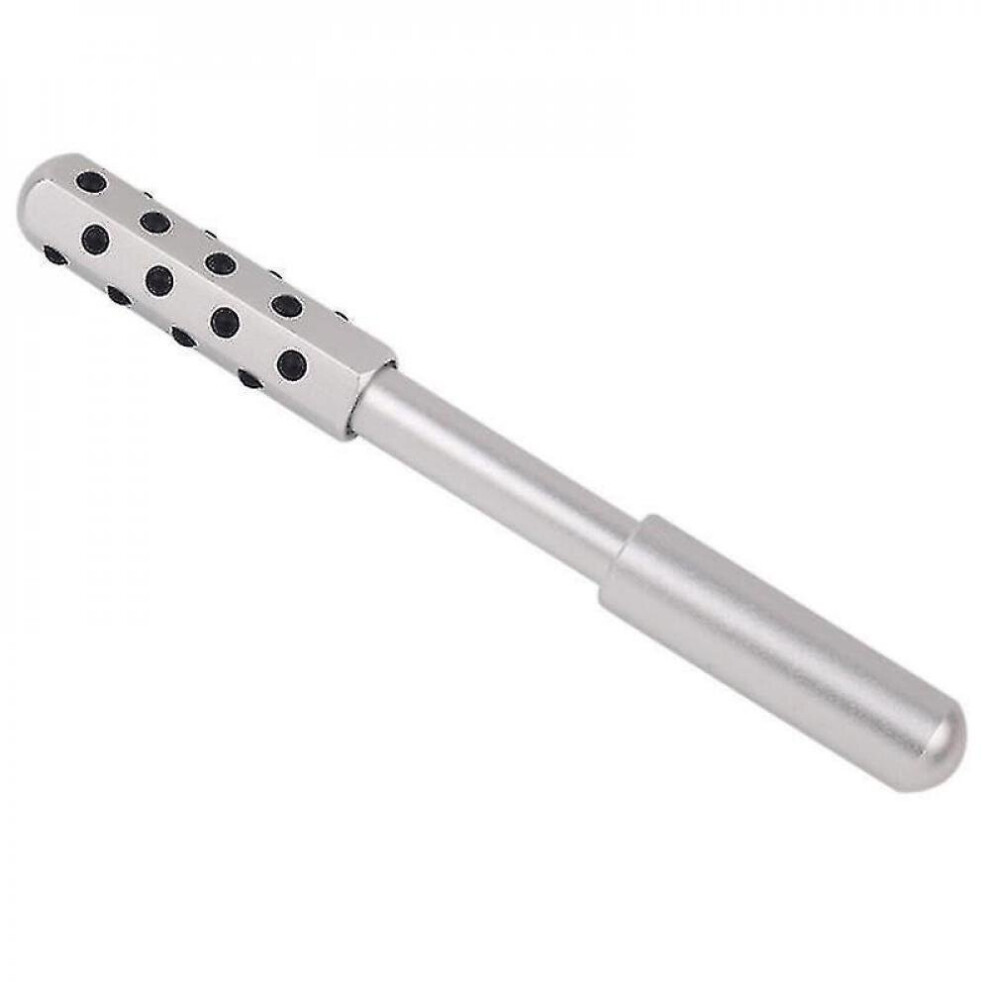 Hkhbjs Silver Facial Massage Beauty Stick Facial Roller Stick Massager [Silver]