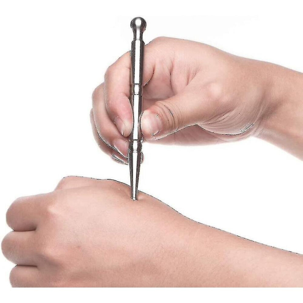 Hkhbjs Stainless Steel Deep Tissue Massage Tool-Manual Acupuncture Pen-Trigge
