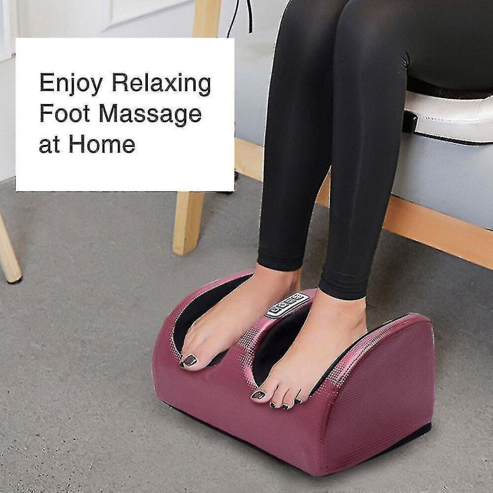 Hkhbjs Foot Massage Machine Electric Shiatsu Foot Massager Heating Therapy Foot Massage Roller