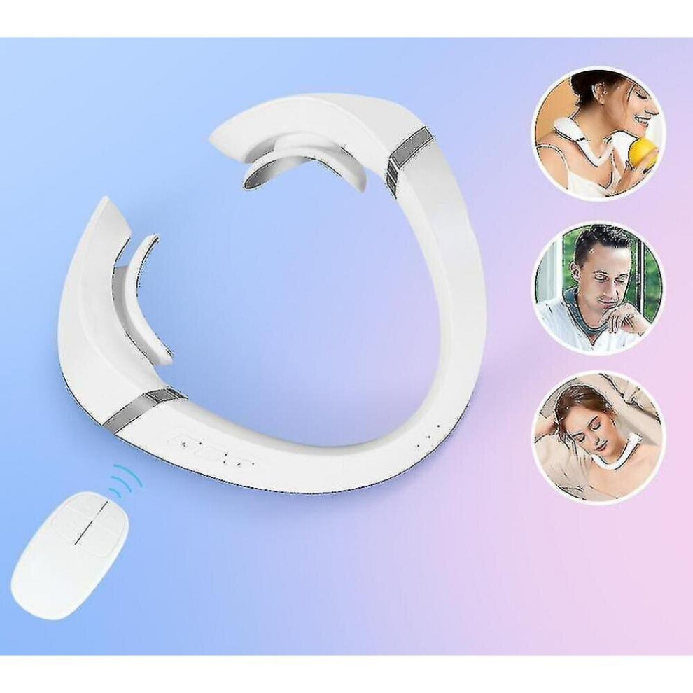 Hkhbjs Electric Pulse Neck Massager For Pain Relief Health Care Cordless Deep Tissue Tens Neck Muscle