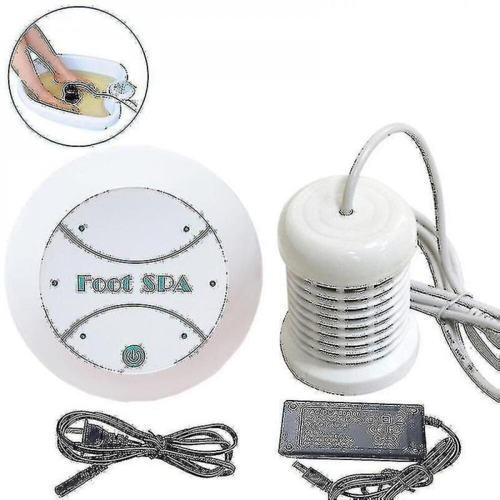 Hkhbjs Mini Foot Spa Bath Massager Detox Machine Ion Cleanse Ionic Foot Bath