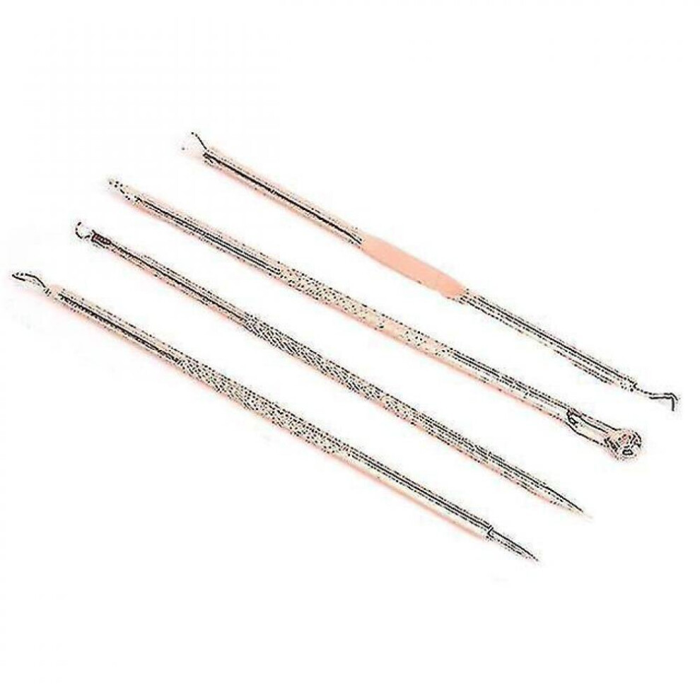 Hkhbjs Stainless Steel Blackhead Removers - Pimple Acne Treatment Needle(4Pcs)
