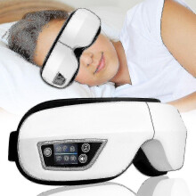 4d Smart Eye Massager Air Bluetooth Music Eyes Care Tool|home Use Beauty Devices(white)