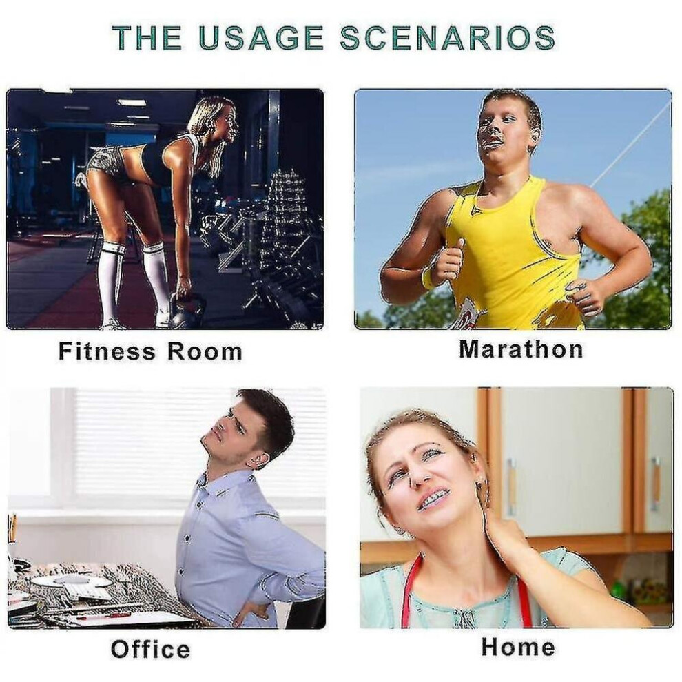 Hkhbjs Massage Gun Lcd Display Body Muscle Deep Fascia Massager Muscle Pain Exercising Relaxation Slimming