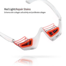 Ems Micro T Red Light Circles Remover Eye Skin Tightening|home Use Beauty Devices(white)
