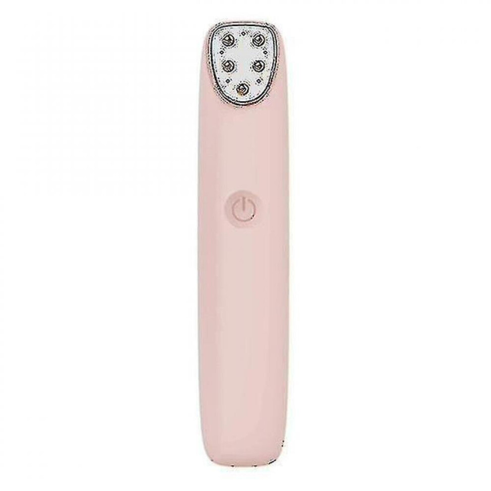 Hkhbjs Pink Rf Radio Frequency Eye Massager Portable Facials Vibration Massage Pen|Home Use Beauty Devices(Pink)