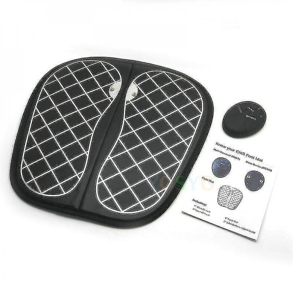 Hkhbjs Rechargerable Electric Ems Foot Massager Wireless Feet Muscle Stimulator Abs Physiotherapy