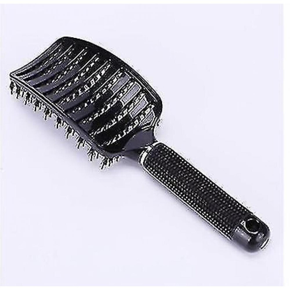 Hkhbjs Brushy Hair Scalp Massage Comb Hairbrush Bristle Nylon Women Wet Curly Detangle Hair Brush For Salon