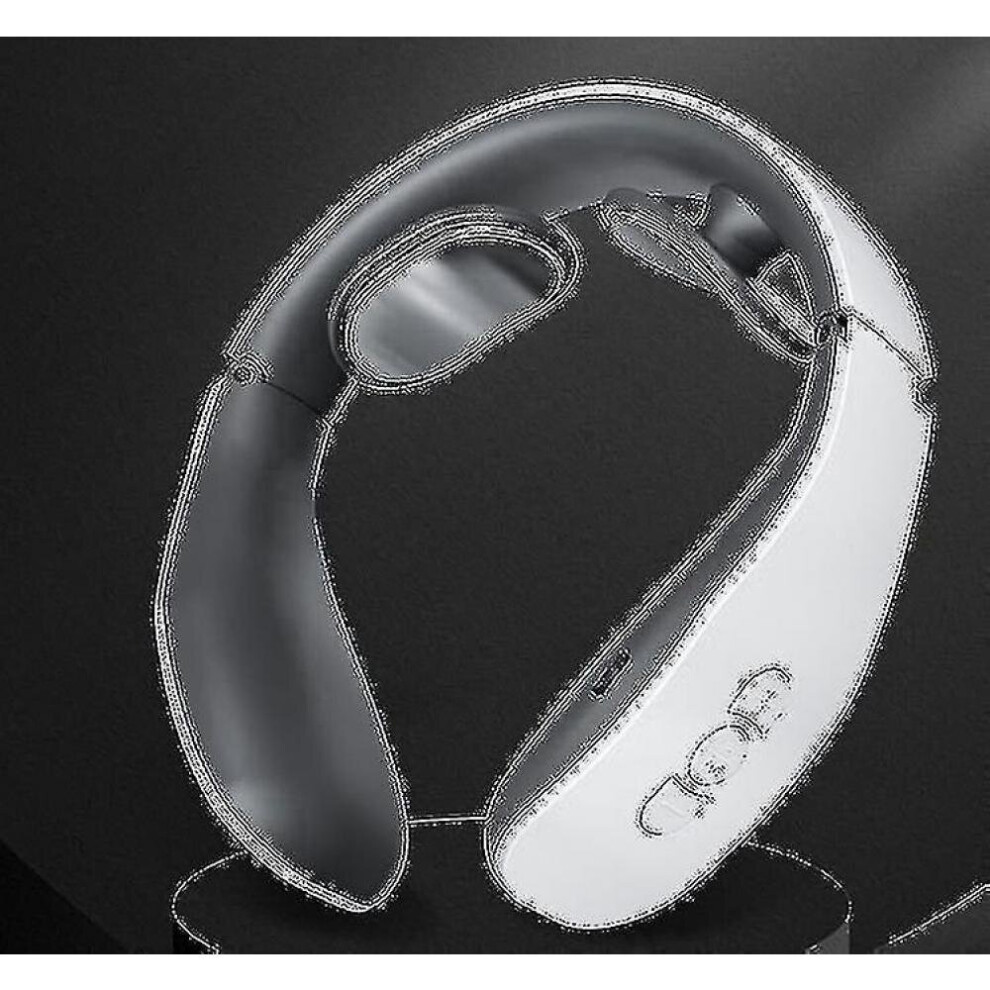 Hkhbjs Neck Massager Pulse Cervical Spine Physiotherapy Device Shoulder, Double-Effect Soothing