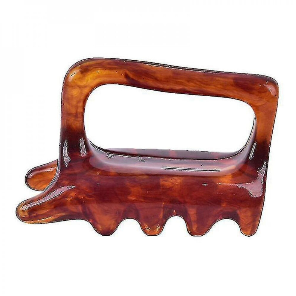 Hkhbjs Resin Body Spine Cervical Vertebra Physical Spa Scraping Massager Tool