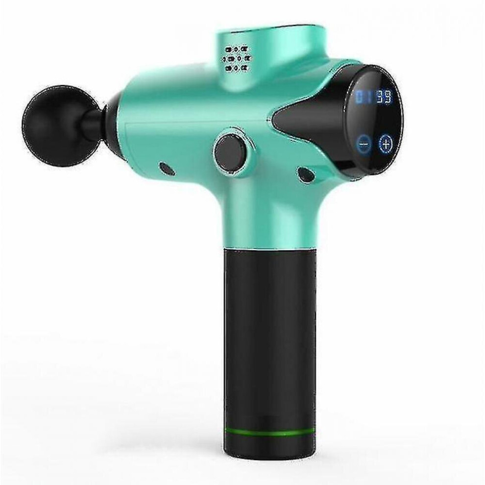 Hkhbjs Green Muscle Relaxer Fascia Gun Electric Fitness Deep Vibrator Massage Gun