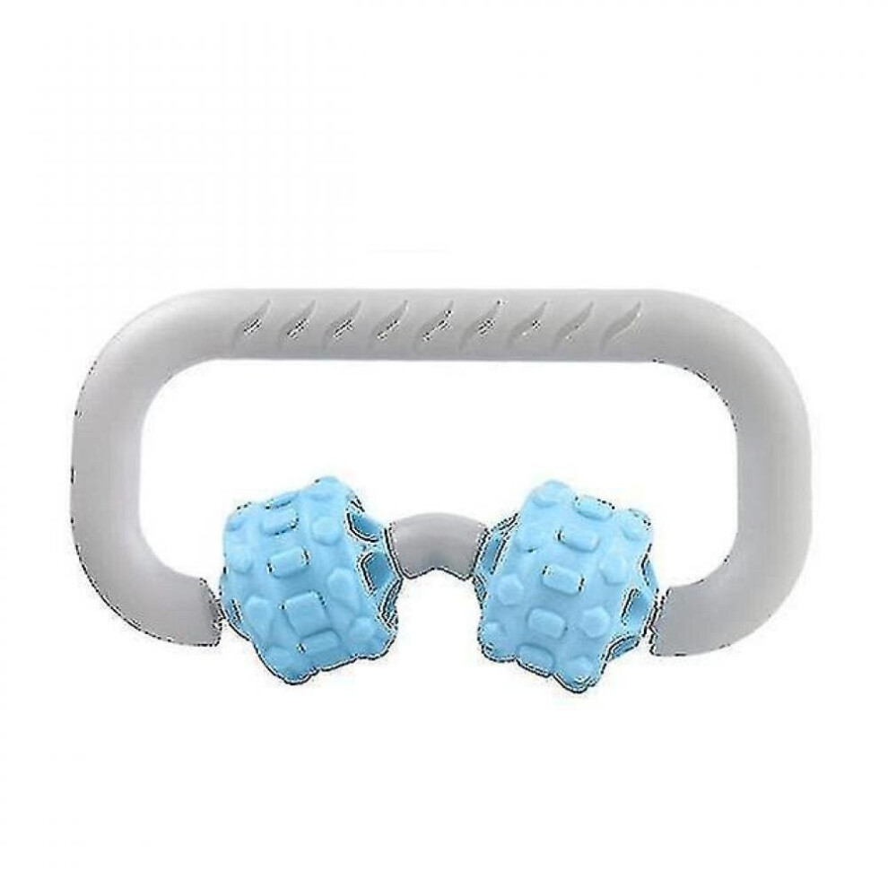 Hkhbjs Blue Body Roller Face D Type Fat Control Roller Massager Cellulite Leg Abdomen Neck Buttocks Fast