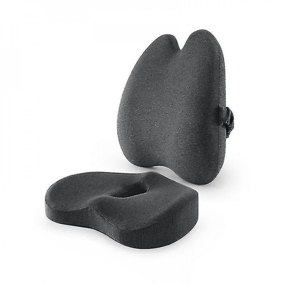 Hkhbjs Memory Foam Lumbar Cushion Orthopedic Pillow Office Chair Cushion Support Massager|Cushion