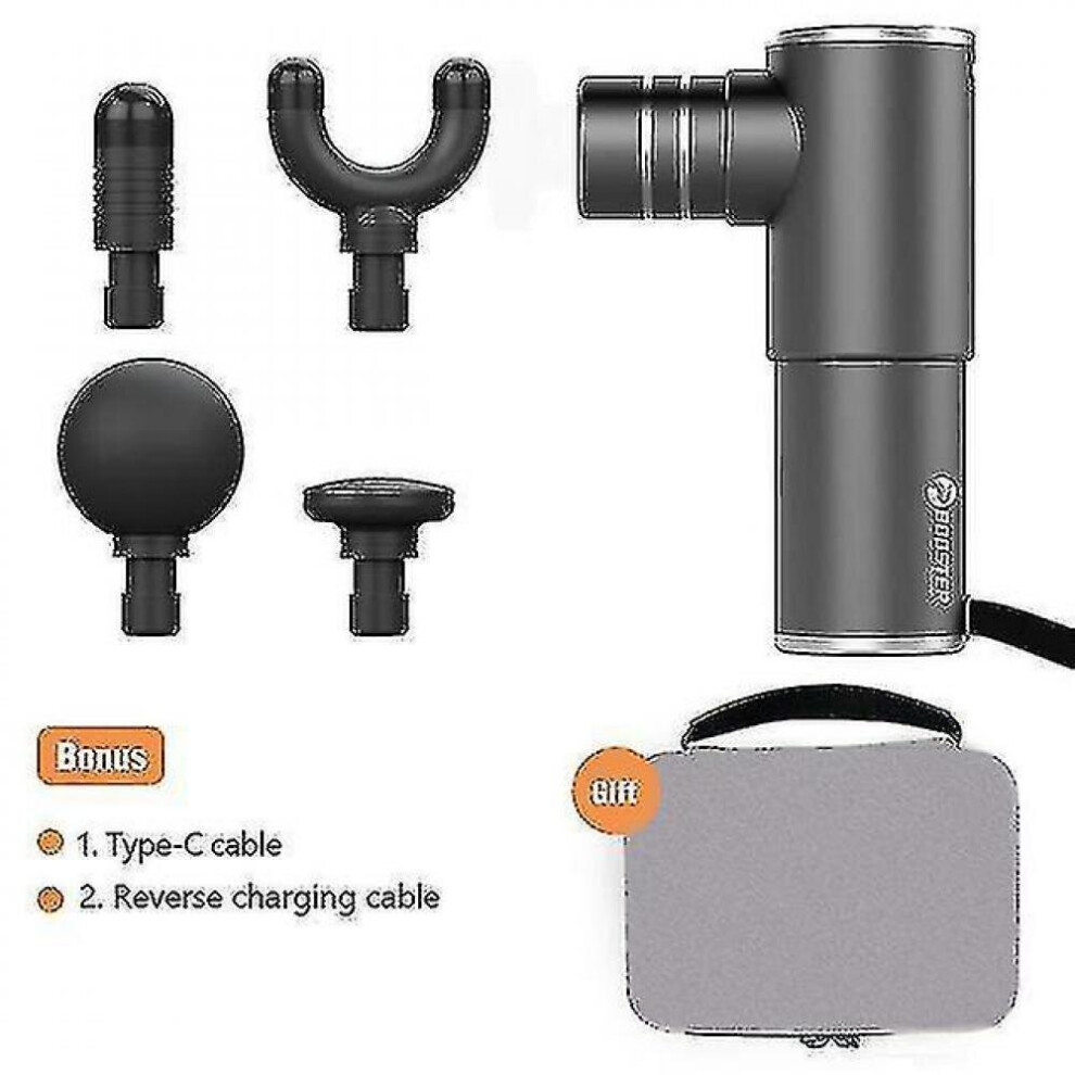Hkhbjs Booster Mini 2.0 Portable Massage Gun Professional Muscle Relaxation Deep Tissue Percussion Massager