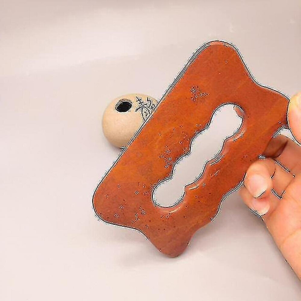 Hkhbjs Natural Bian Stone Gouache Scraper Gua Sha Board Body Meridian Acupuncture Scraping Massage Energy